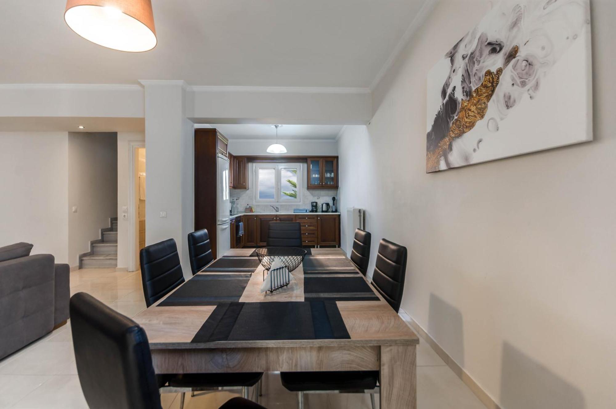 AlepouΔιωροφη Μεζονετα-2Km Απο Το Κεντρο-Iliana House公寓 外观 照片