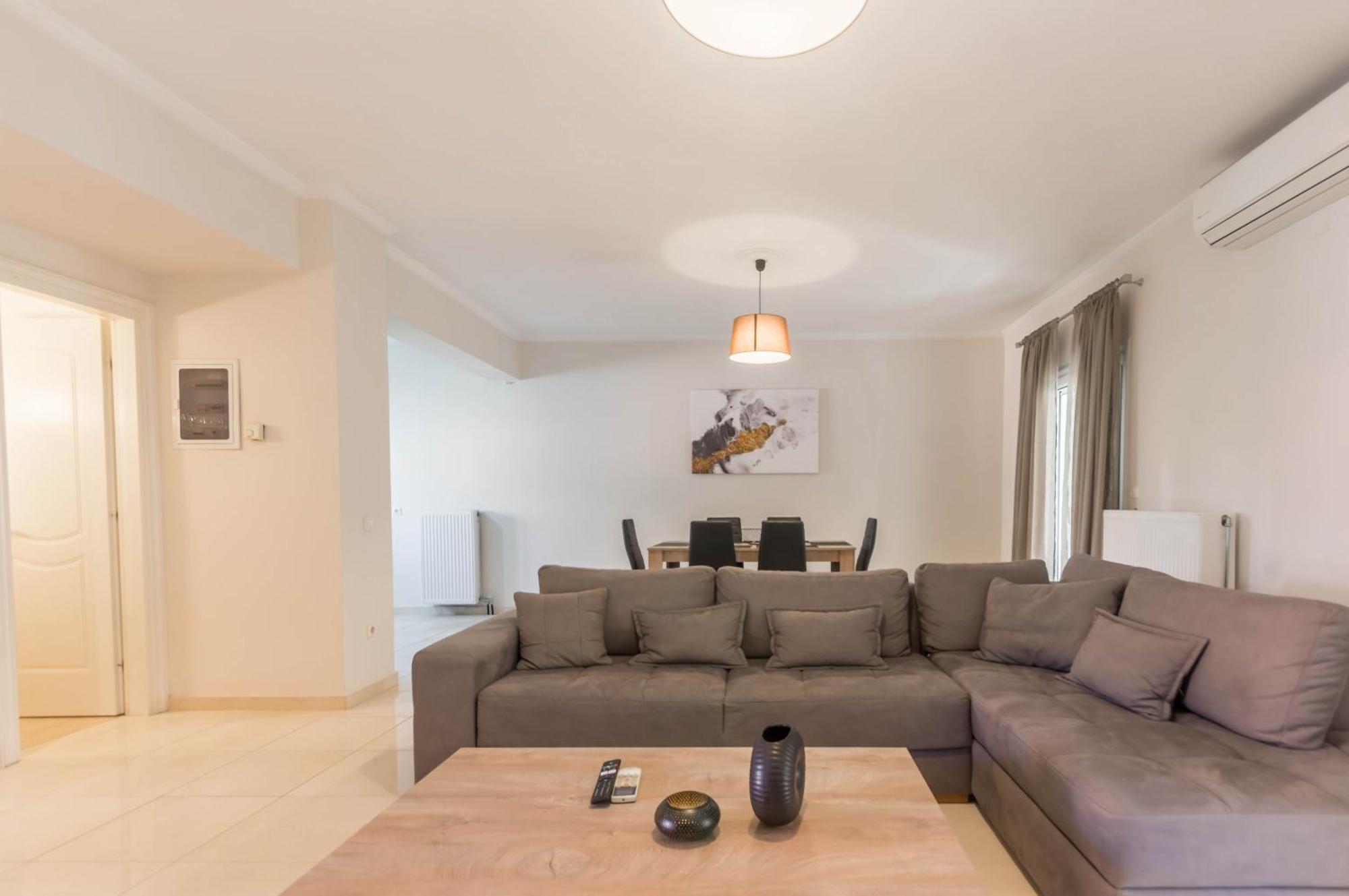 AlepouΔιωροφη Μεζονετα-2Km Απο Το Κεντρο-Iliana House公寓 外观 照片